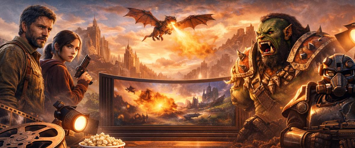 Oyun Dünyası Ekrana Taştı: Oyunlardan Uyarlanan Dizi ve Filmler