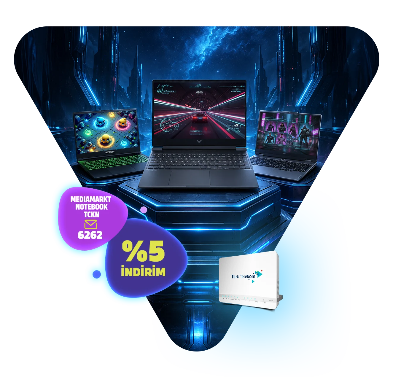 <p>GAMEON’lulara Özel Seçili Notebooklarda İndirim!</p>