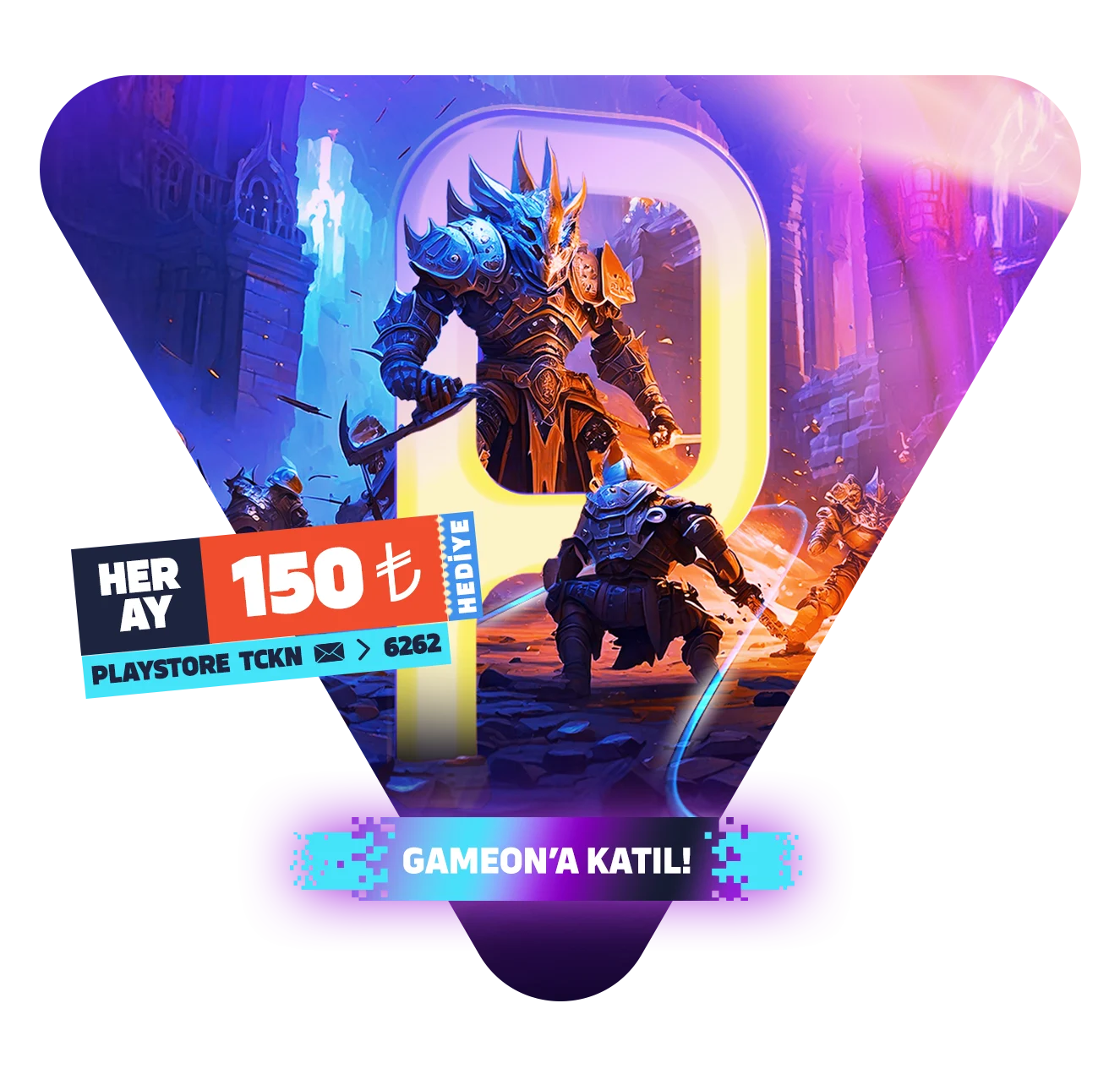 <p>EĞLENCE HIZLA, ÖDÜLLER <strong>GAMEON’LA</strong> GELİR!</p>